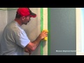 Grout wall tile video